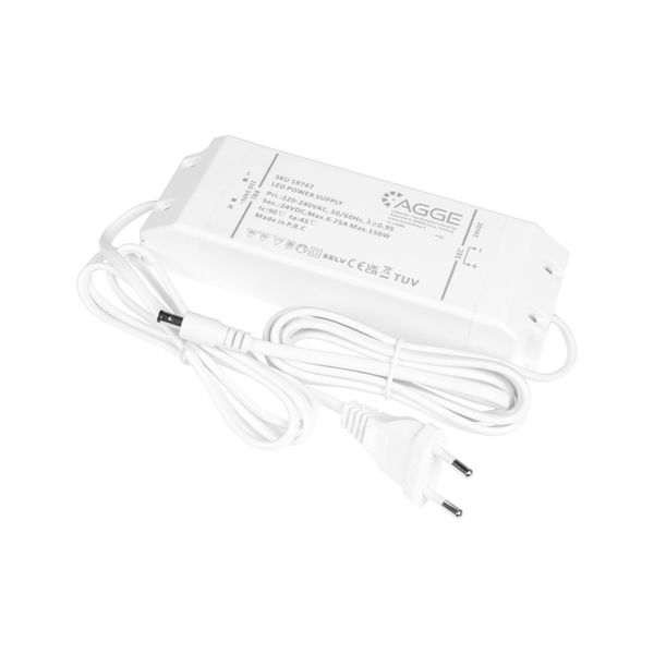 LED-nauhan muuntaja AGGE 24V, IP20, Max teho 150W