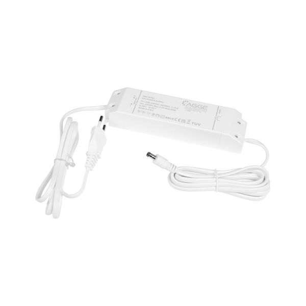LED-nauhan muuntaja AGGE 24V, IP20, Max teho 60W