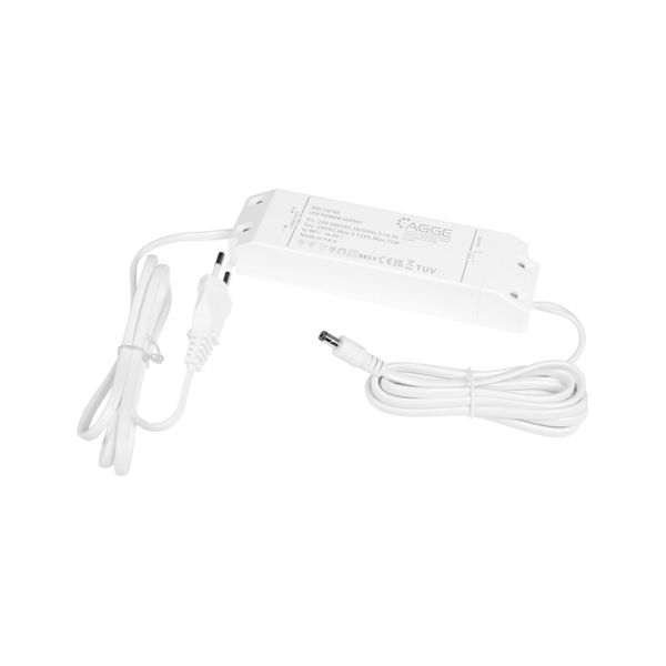 LED-nauhan muuntaja AGGE 24V, IP20, Max teho 75W
