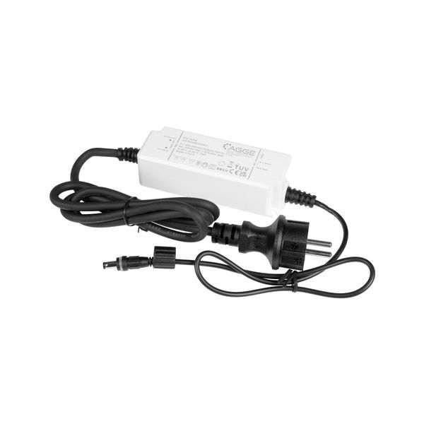 LED-nauhan muuntaja AGGE 24V, IP67, Max. teho 40W