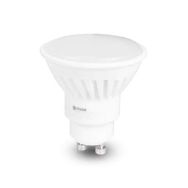 LED-lamppu AGGE Ceramic GU10 - 9W / Leveä / Himmennettävä, 3000K