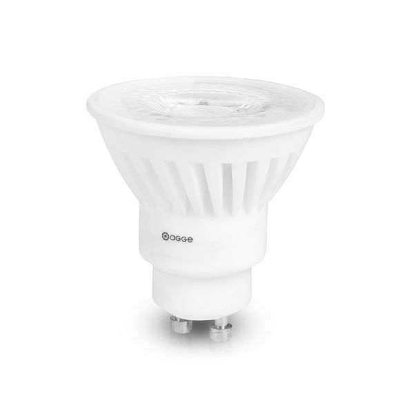 LED-lamppu AGGE Ceramic GU10 - 5W / Kapea / Himmennettävä, 3000K