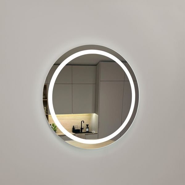 Valopeili AGGE LED Mirror Round Frontlight - 13W / 3000-6000K / 600 mm