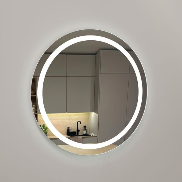 Valopeili AGGE LED Mirror Round Frontlight - 21W / 3000-6000K / 800 mm