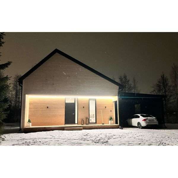 LED-nauhasetti terassille AGGE - Tasaiseen pintaan, 5 m / 4000K / 10 W/m