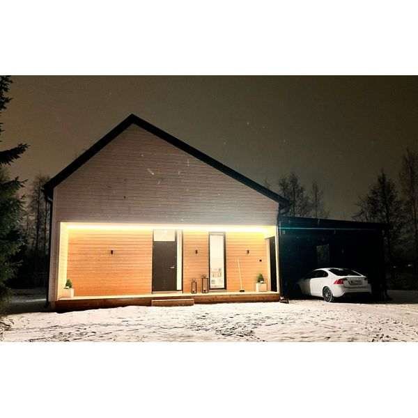 LED-nauhasetti terassille AGGE - Tasaiseen pintaan, 5 m / 3000K / 10 W/m