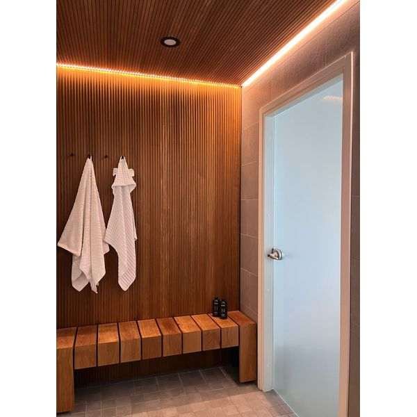 LED-nauhasetti kylpyhuoneeseen AGGE - Täydellinen setti, 10 W/m / 3000K / 500 cm