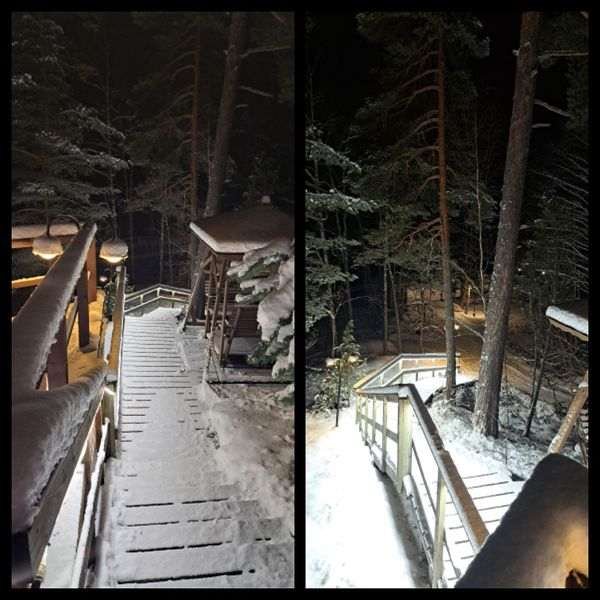 LED-nauhasetti ulkoportaisiin AGGE - Täydellinen setti, 10 m