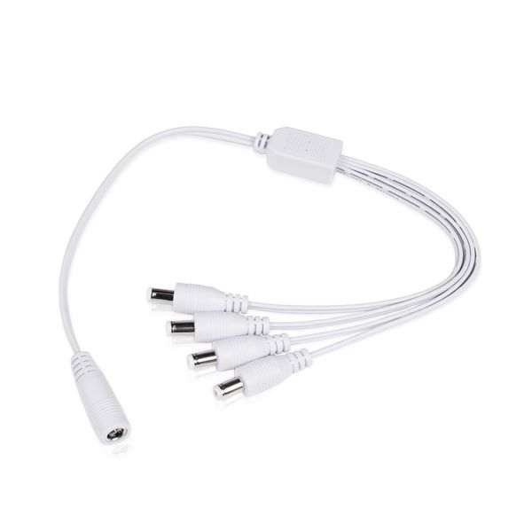 LED-nauhan haaroitinjohto AGGE, IP20/IP65, 4-haarainen kuiviin tiloihin (IP20)