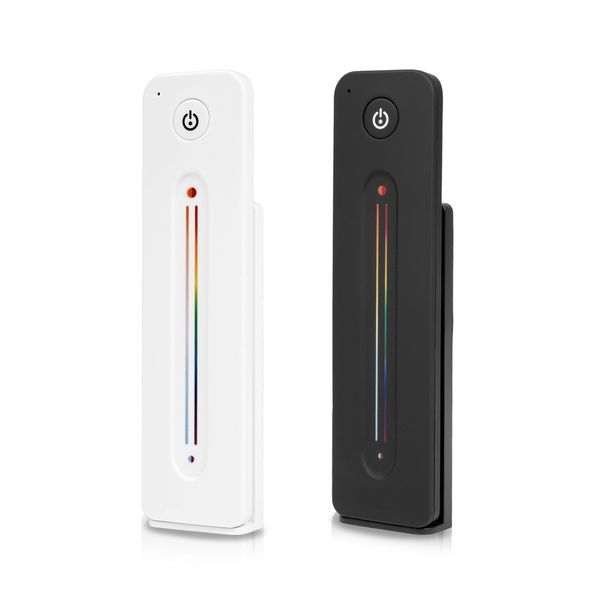 LED-nauhan kaukosäädin AGGE RGB+CCT Touch Slide, RF 2.4 GHz, Pelkkä kaukosäädin (Musta)