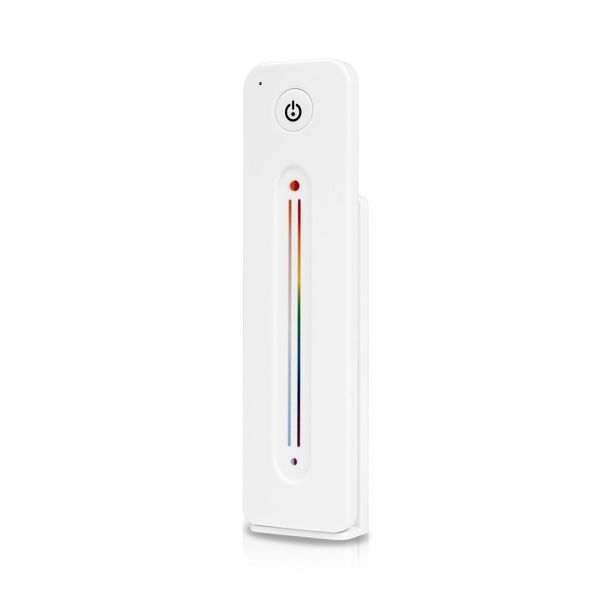 LED-nauhan kaukosäädin AGGE RGB+CCT Touch Slide, RF 2.4 GHz, Pelkkä kaukosäädin (Valkoinen)