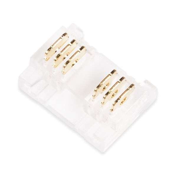 LED-nauhan jatkoliitin AGGE Strip to Strip, 0 cm, RGB+CCT-nauhoille