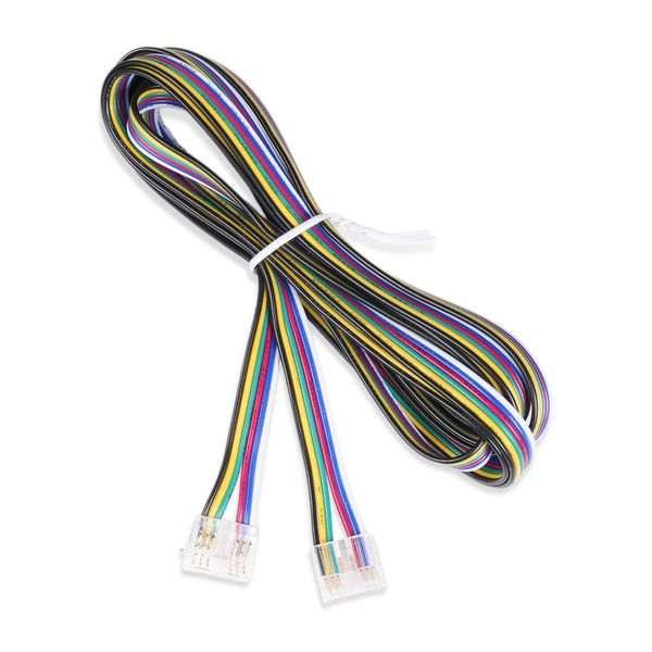 LED-nauhan jatkoliitin AGGE Strip to Strip, 200cm, RGB+CCT-nauhoille