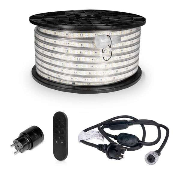 LED-nauhasetti aitaan AGGE - Täydellinen setti, 50 m