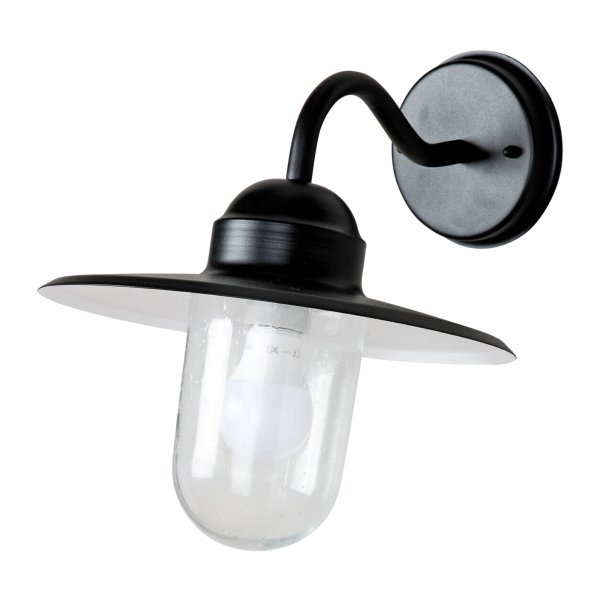 Seinävalaisin Airam Arvika, E27, Musta