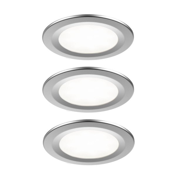 Alasvalosarja Airam Auri, IP20 / 9W, 3 kpl, Hopea