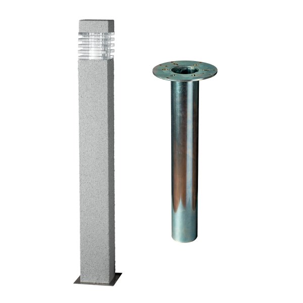 Pihavalo Airam Kallio, E27, Harmaa valaisin + maatukisovite