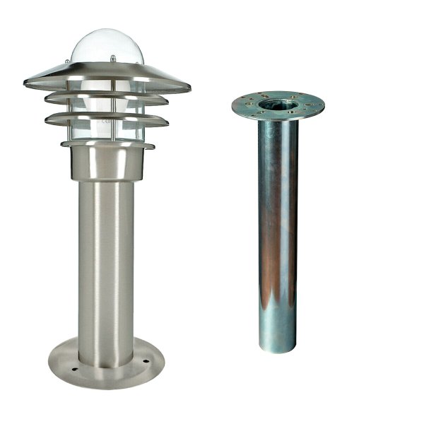 Pihavalo Airam Käpylä Mini 450, E27, Valaisin + maatukisovite