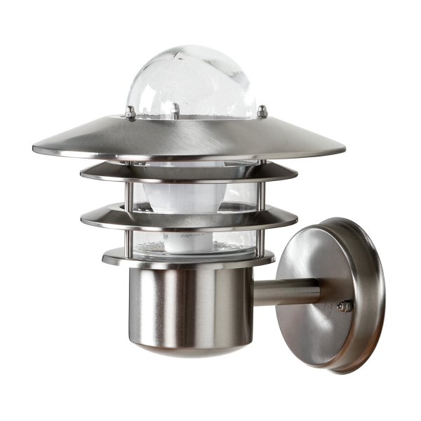 Seinävalaisin Airam Käpylä Mini S, E27, Teräs