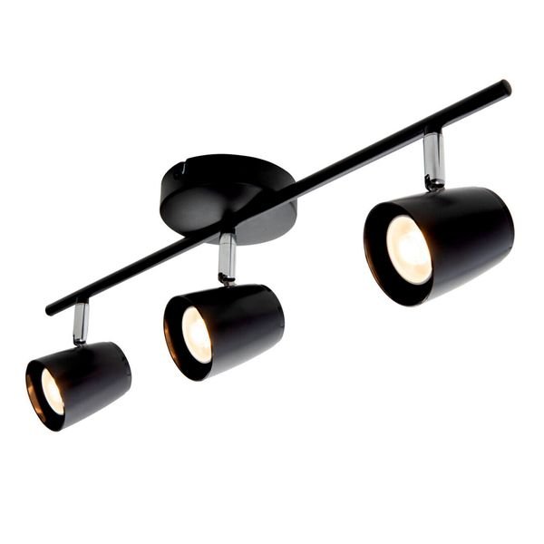 Kohdevalaisin Airam Scandic Spot L, GU10, Musta