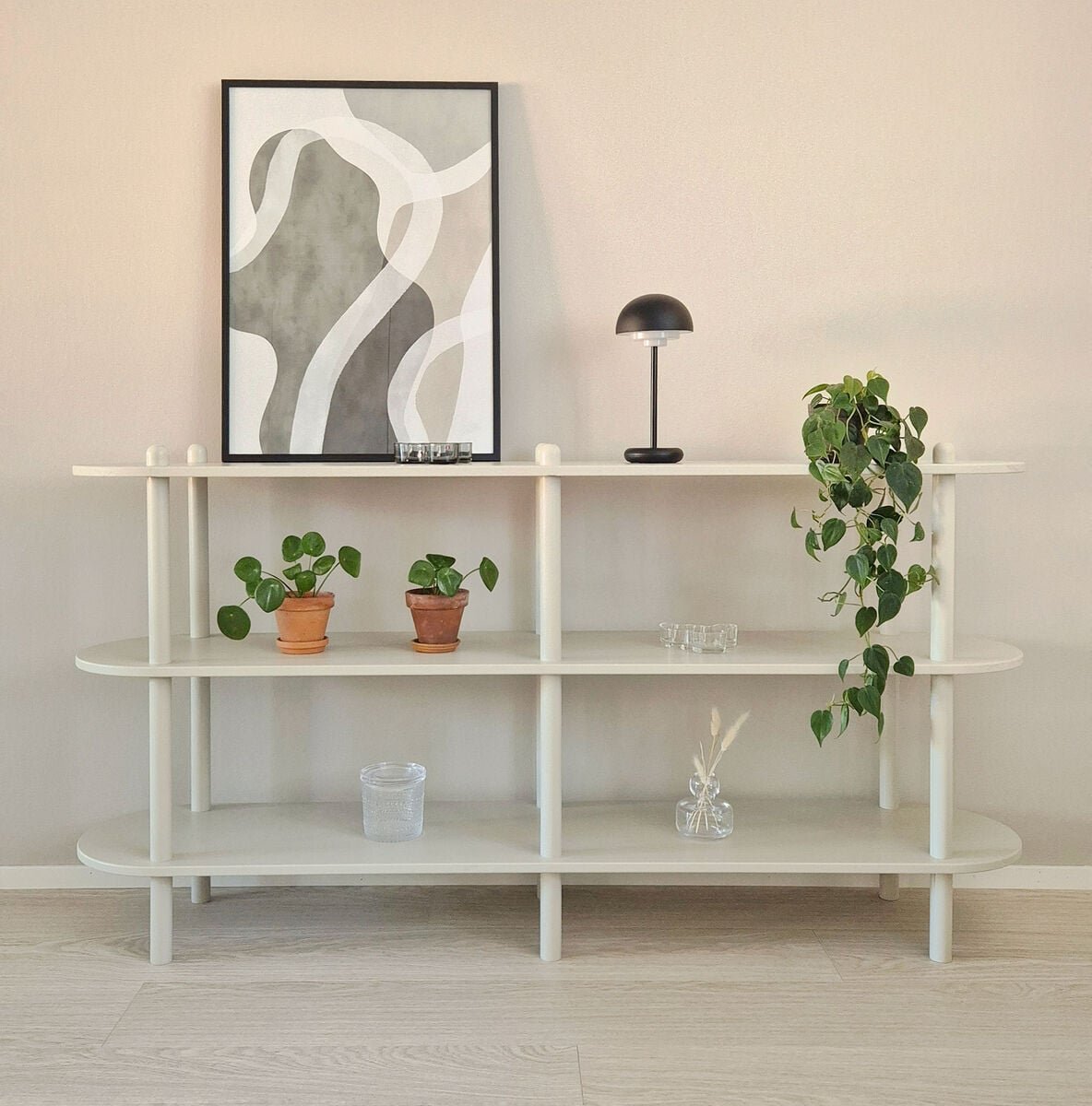 Askel avohylly 165x35x86 cm greige