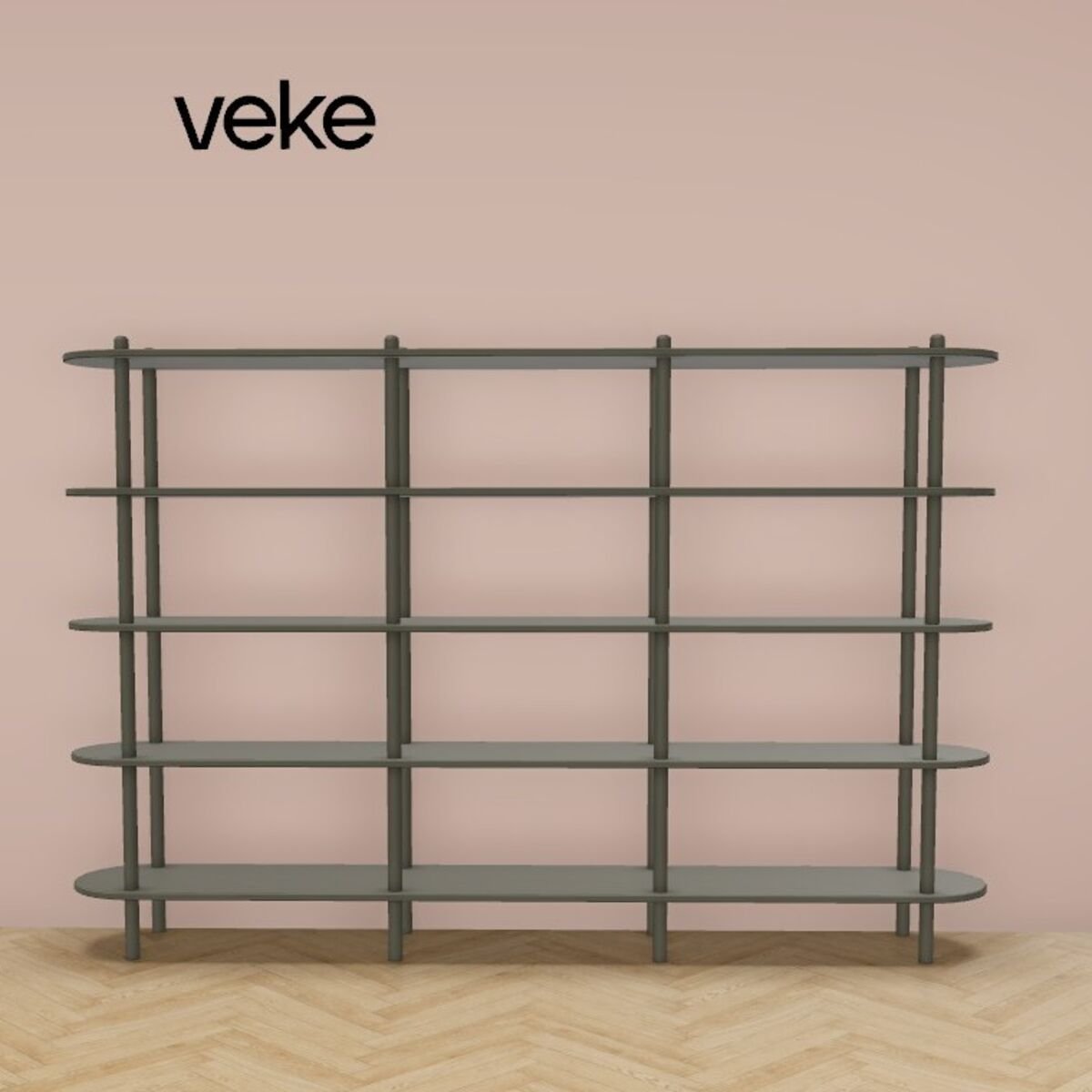 Askel avohylly 230x35x152 cm sammal