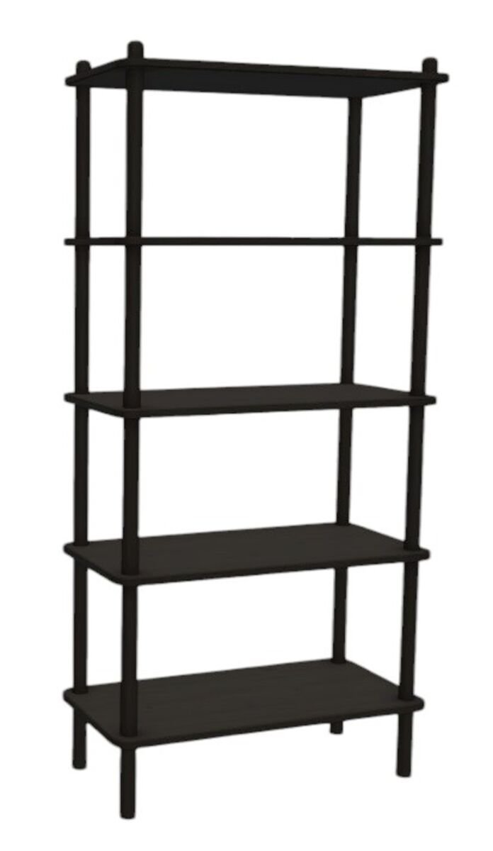 Askel avohylly 73x35x152 cm hiili