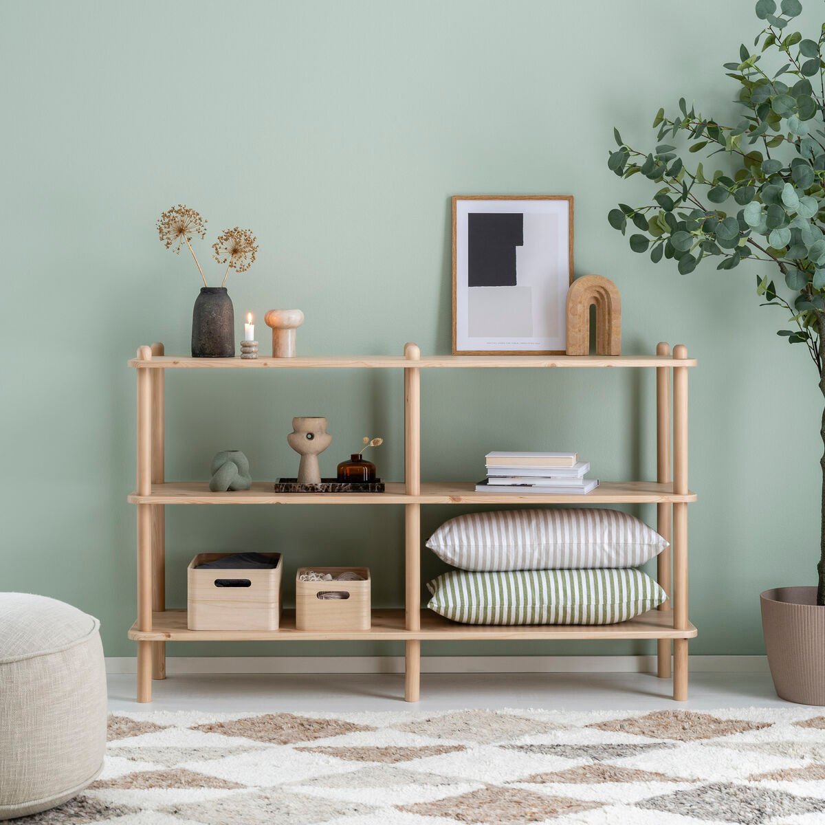 Askel avohylly 138x35x86 cm hiekka