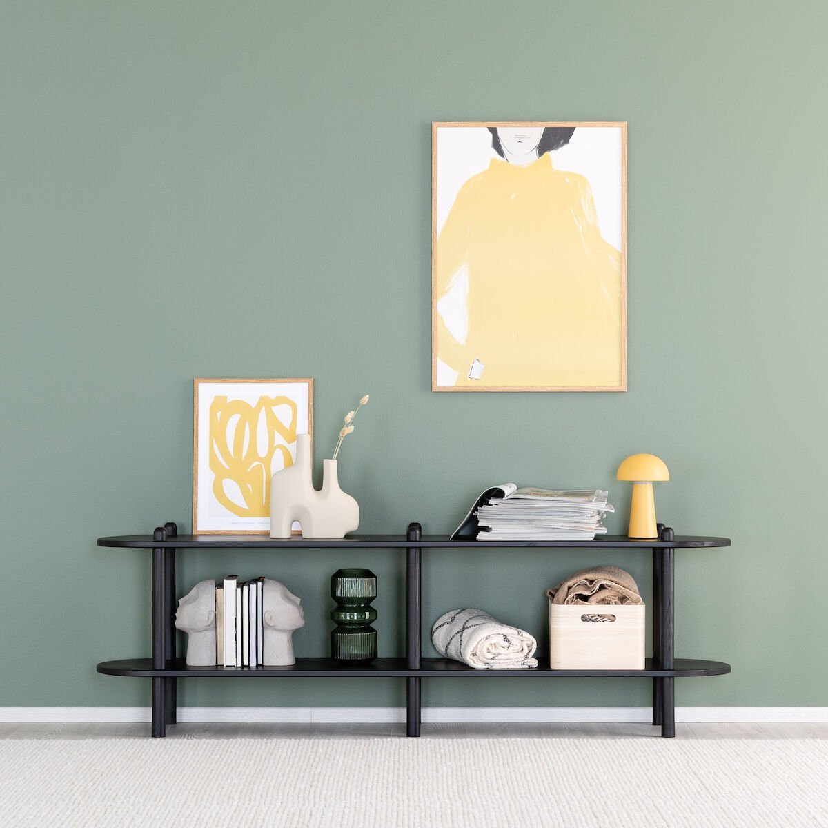 Askel korkea tv-taso 165x35x53,5 cm hiili