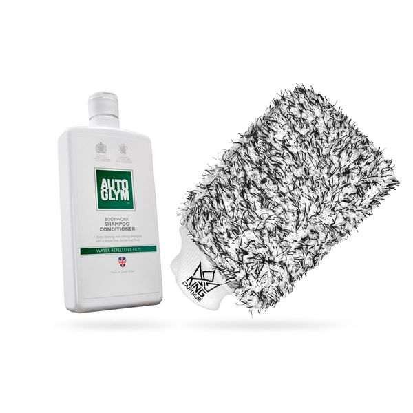 Autoshampoo Autoglym Bodywork Shampoo Conditioner, 500 ml, 500 ml + Wash mitt