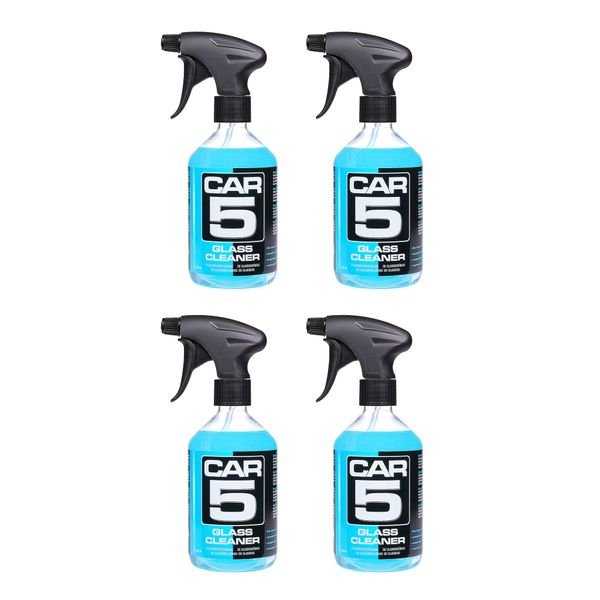 Lasinpesuaine CAR5 Glass Cleaner, 4 x 500 ml