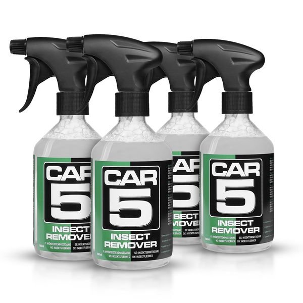 Hyönteistenpoistoaine CAR5 Insect Remover, 4 x 500 ml