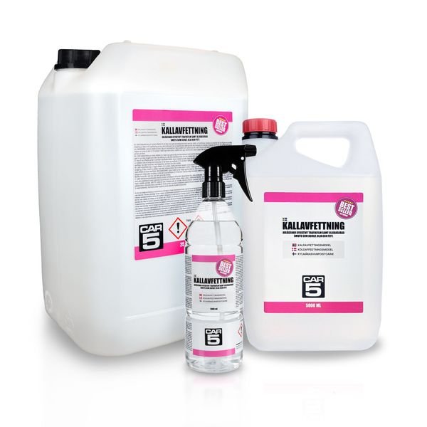 Liuotinpesuaine CAR5 Kylmärasvanpoistoaine, 5000 ml (Kanisteri)
