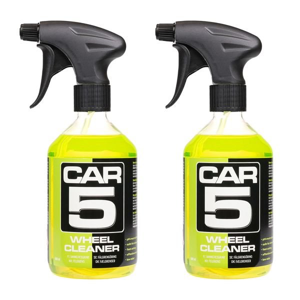 Vannepesuaine CAR5 Wheel Cleaner, 2 x 500 ml