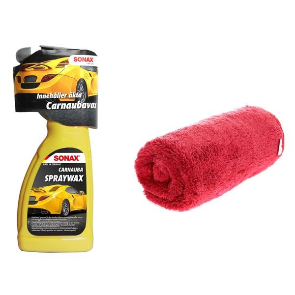 Pikavaha SONAX Carnauba Spray Wax, 500 ml, Vaha + Kiillotusliina