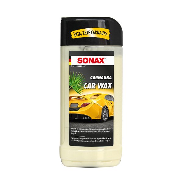 Autovaha SONAX Carnauba Car Wax, 500 ml, Pelkkä vaha
