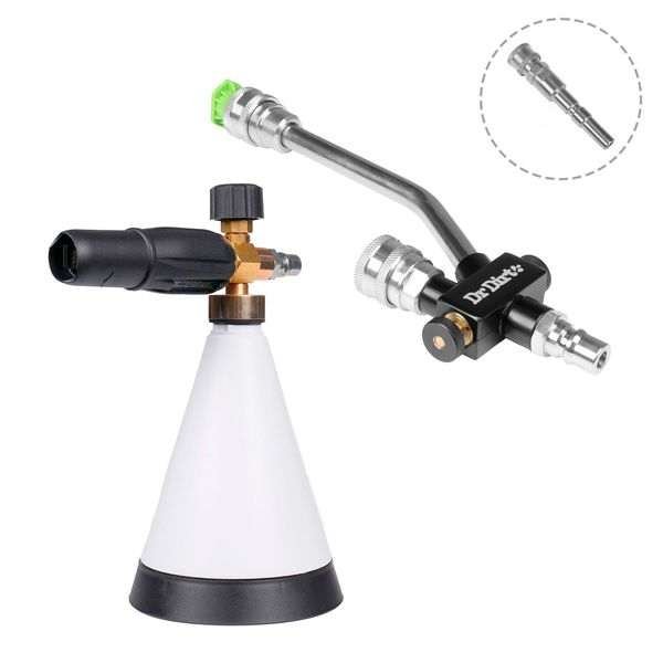 Vaahdotinsetti Dr Dirt Dual Valve G3, SnapLock, Ergo