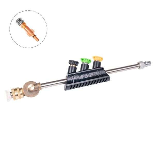 Suihkuputki Dr Dirt Magic Wand G3, SnapLock (2024), Black&Decker