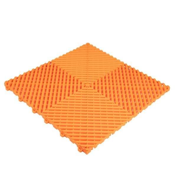 Lattialaatta Dr Dirt Garage Plaza HD (1,92 m²), Oranssi, 1.92 m² (12 laattaa)