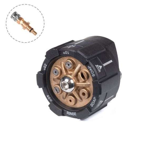 Suutin Dr Dirt Jet nozzle G3 6-in-1, SnapLock, Nilfisk