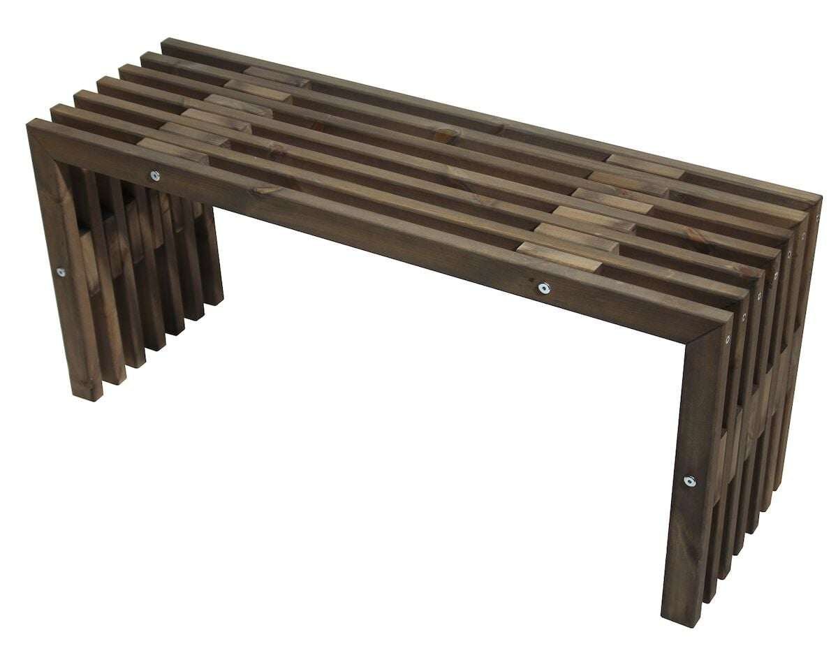 EcoFurn D-penkki 100 harmaa