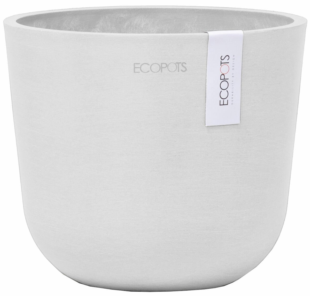 Ecopots Oslo mini ruukku Ø16 cm valkoinen