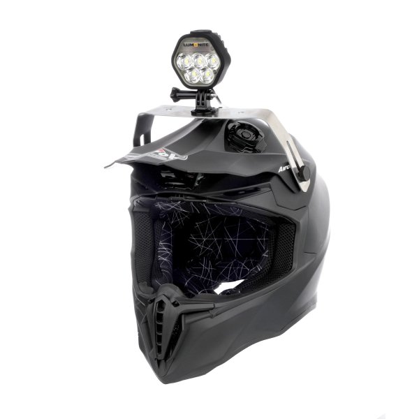 Enduro ajovalo-/kypärävalosetti LUMONITE Navigator2 - 4195 lm / Ladattava, 1 x Valaisin&Akku + Kiinnitysrauta, 4195 lm