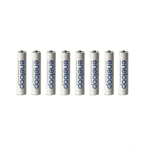 Ladattava paristo Panasonic Eneloop AAA - 750 mAh, 8 kpl