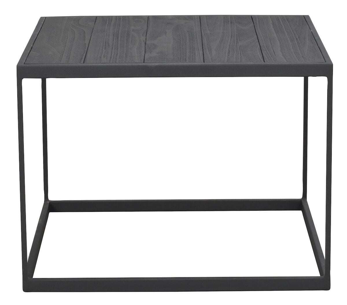 Rowico Home Franky sohvapöytä 60x60 musta/musta metalli