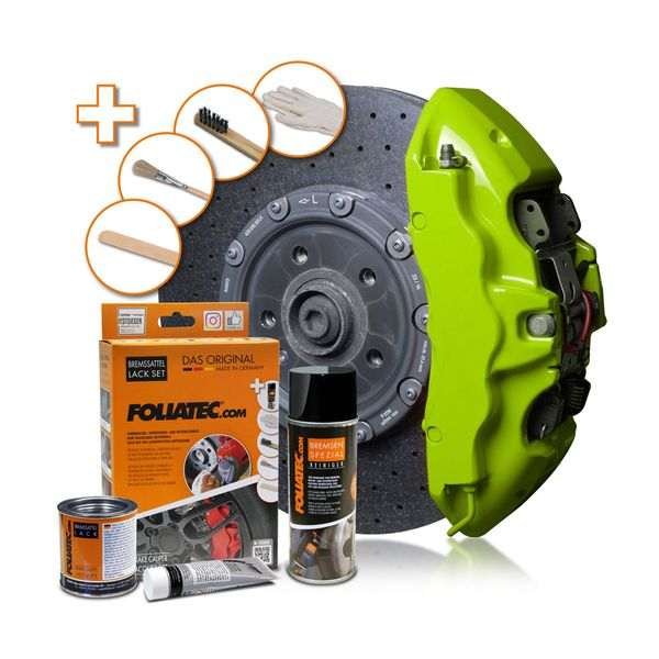 Jarrusatulan maalaussetti Foliatec, Toxic Green