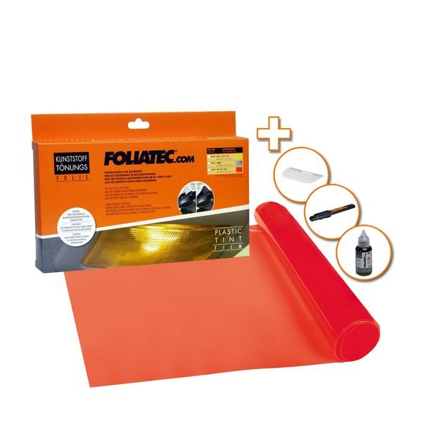 Sävytyskalvo sisustalle Foliatec, 30 x 100 cm, Punainen