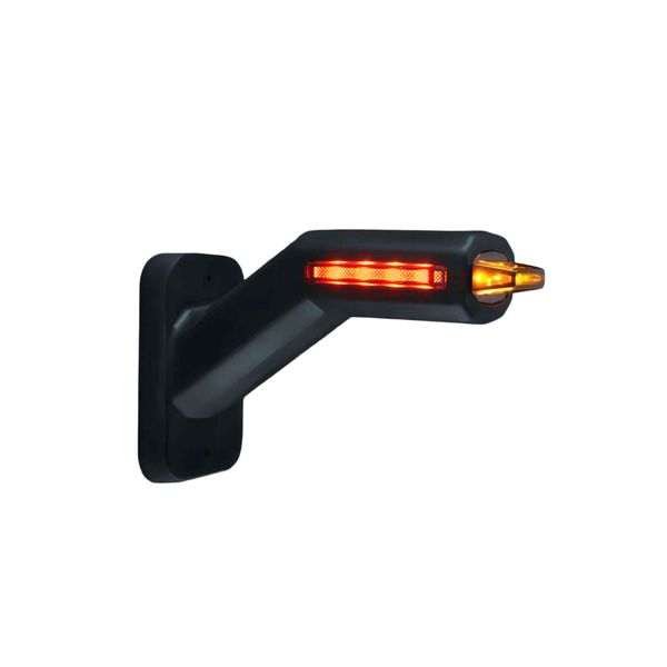 Huomiovalo /Äärivalo Strands Freedom Light Guide Medium  - 12/24V / 5.5W / 161 mm, Vasen