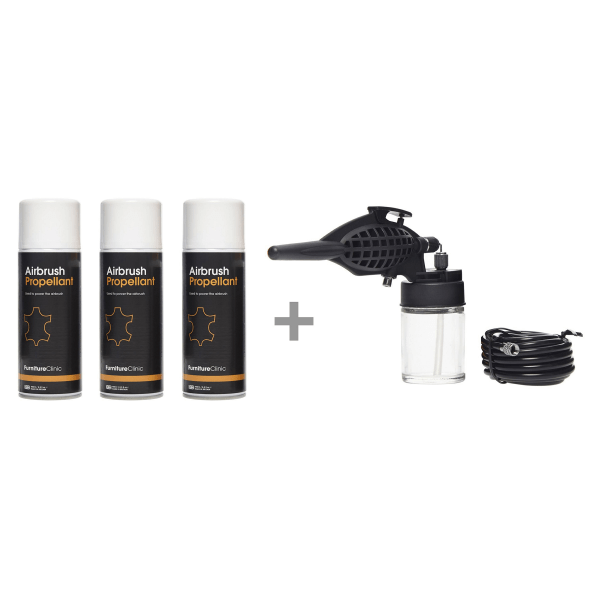Maaliruisku Furniture Clinic Airbrush, Ruisku + 3 painepulloa