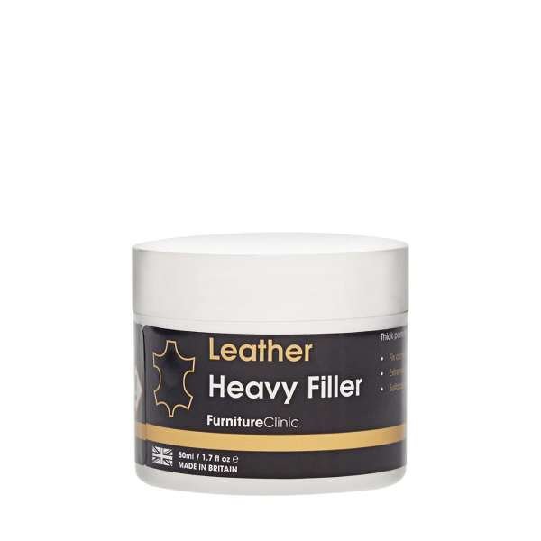 Nahkatäyte Furniture Clinic Heavy Filler, 50 ml, Musta